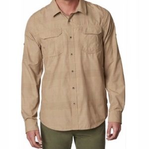 Prana Citadel Plaid Button Down Long Sleeve Shirt